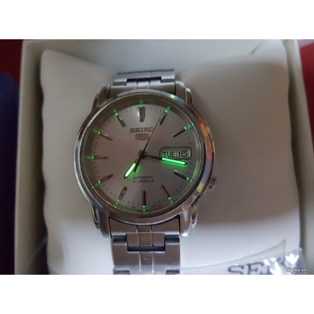 Seiko 5 SNKK65K1 Automatic Silver Dial - Jam Tangan Pria SNKK65