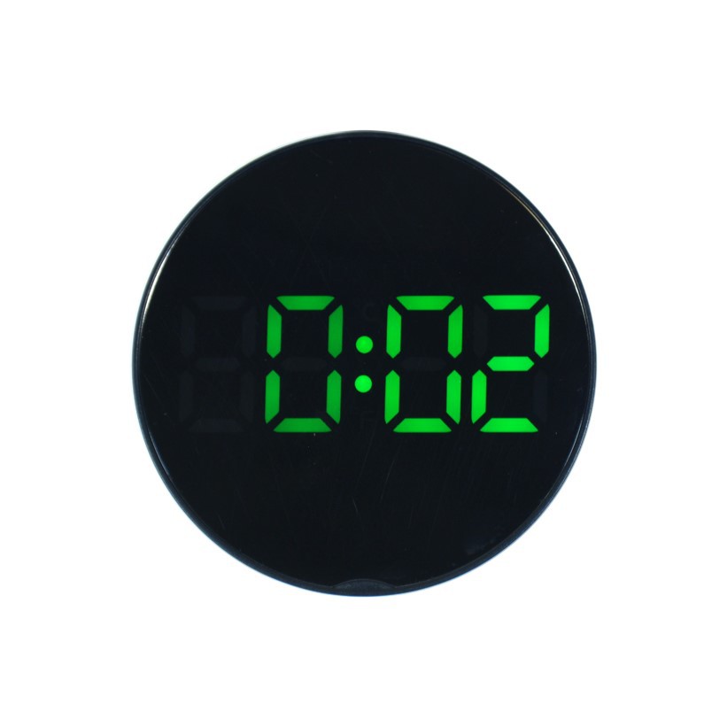 Jam Meja Smart Alarm Digital LED Desk Clock Free Baterai