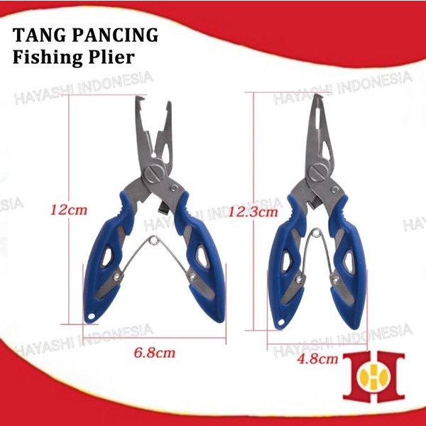 Tang Kail Pancing Ikan Potong Senar Fishing Plier Hook Stainless Steel