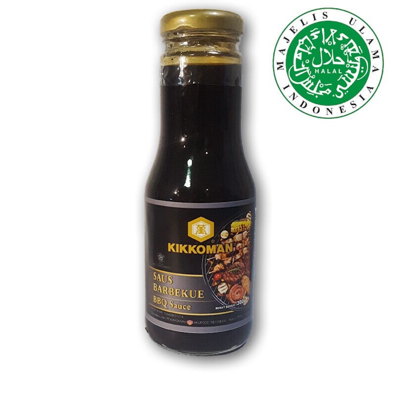 

KIKKOMAN SAUS BARBERQUE - BARBERQUE SAUCE - SAOS BBQ 300 GR GRM GRAM