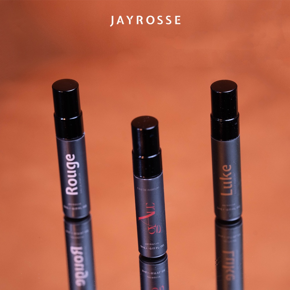 Jayrosse Perfume | Sirius Discovery Set | Gale - Rouge - Luke | Parfum Pria