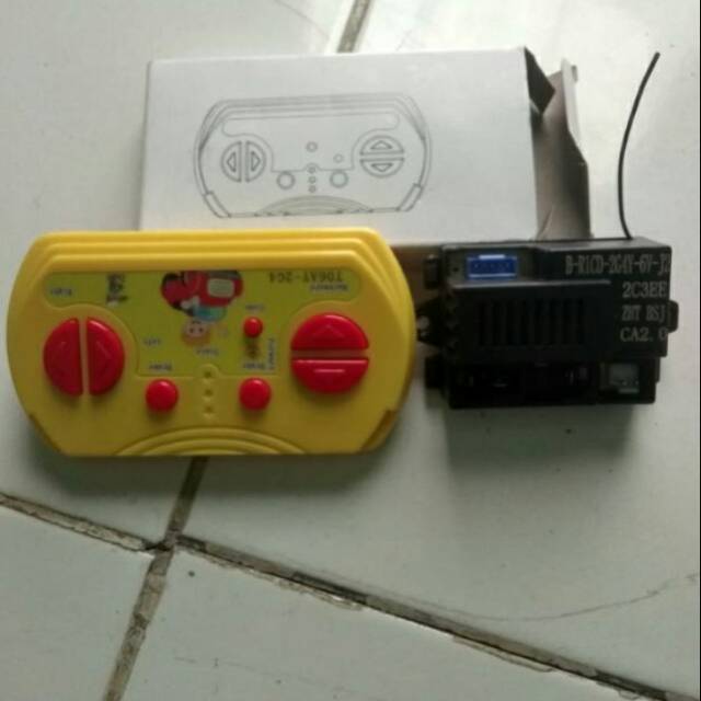 Ic Receiver lengkap remot bluethooth mobil mainan aki