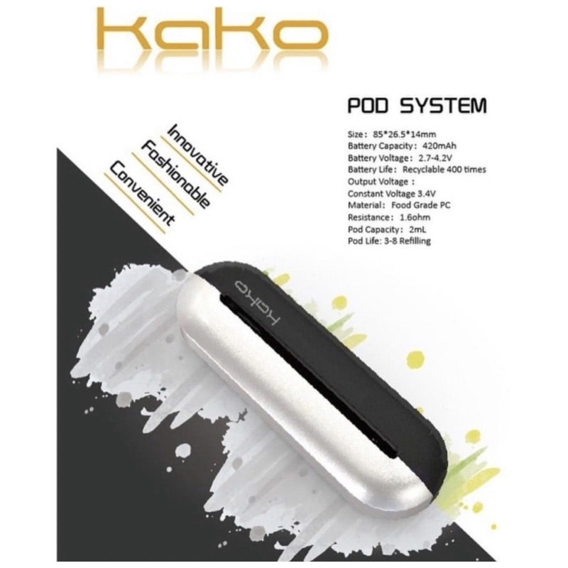 PROMO POD MURAH HOTCIG KAKO POD SYSTEM KIT 420mAH