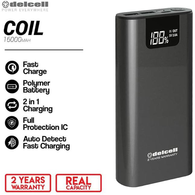 Delcell COIL Power Bank