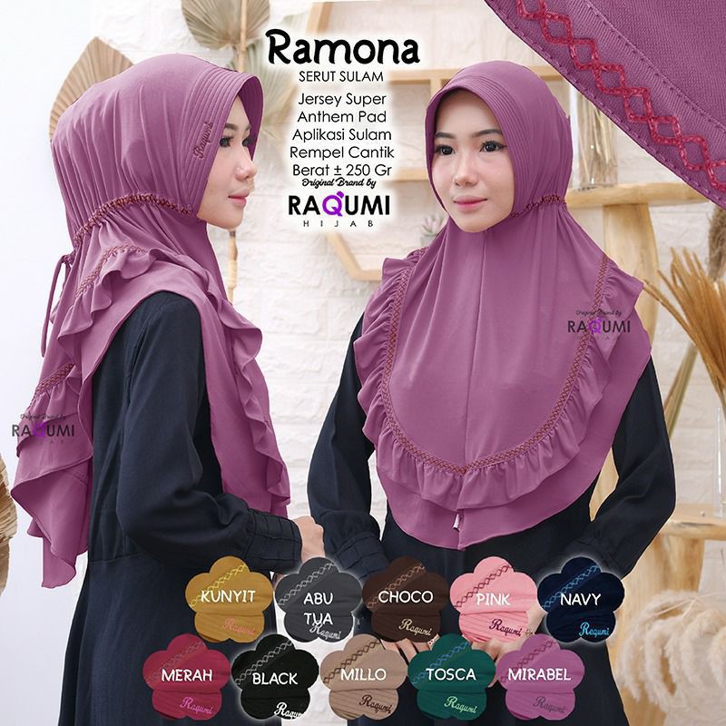 HIJAB INSTANT RAMONA AHFILL / ROMAN ARJUNA FARRAH