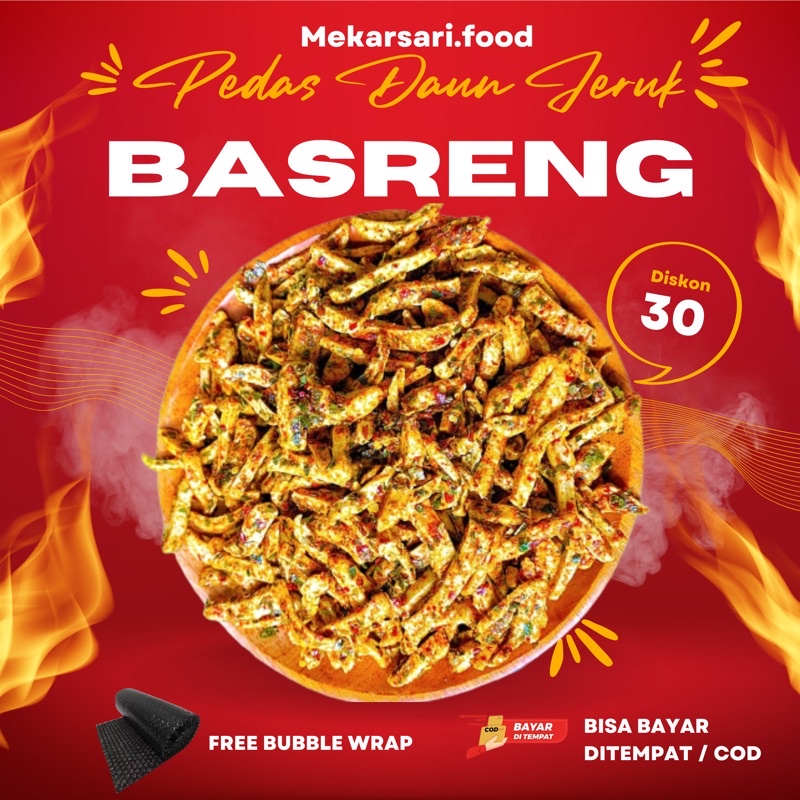 

BASRENG VIRAL BUMBU PEDAS DAUN JERUK 100gram