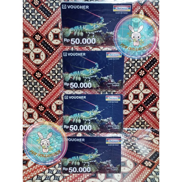 Voucher Indomaret 50 Rb dan 100 Rb