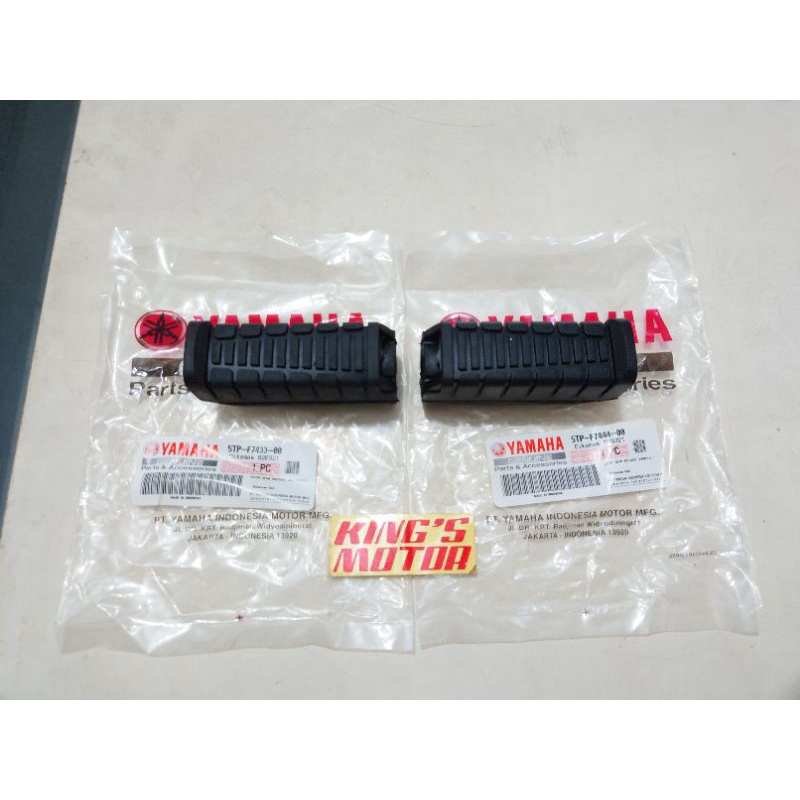 KARET STEP BELAKANG JUPITER Z, VEGA SEPASANG ASLI YAMAHA