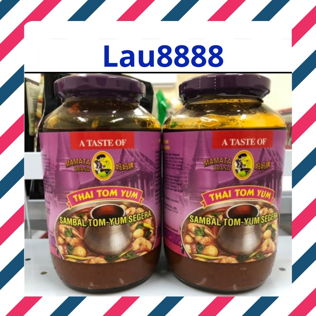

BUMBU THAI TOM YUM MAMATA 675 GR GRM GRAM