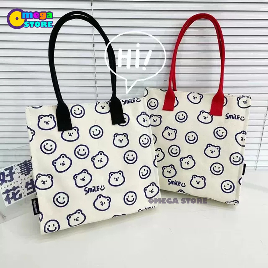Tas Tote Bag Bahu Kekinian Terbaru Bagus Simple Elegan Casual Model Fashion Korea Tote Bag Bahu Kekinian Terbaru Bagus Simple Elegan -267