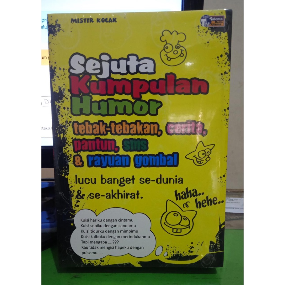 Jual Buku Sejuta Kumpulan Humor Tebak Tebakan Cerita Pantun Sms Dan Rayuan And Gombal Indonesia 9584