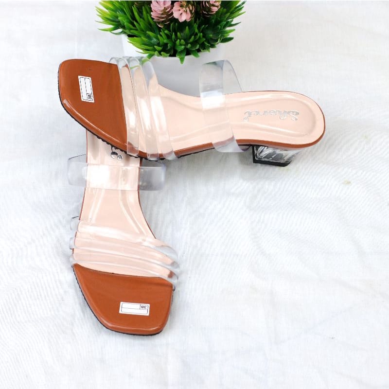 Hak Kaca Andini Jelly New/Sandal Heels Hak Kaca COCO.IDN