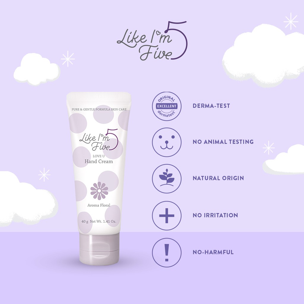 Like I'm Five Love U Hand Cream 40gr