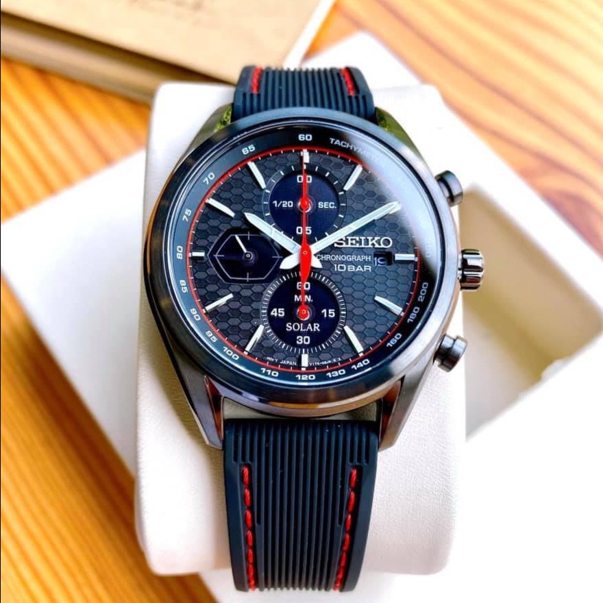 JAM TANGAN PRIA SEIKO CHRONOGRAPH SOLAR SSC777P1 SSC777 ORIGINAL