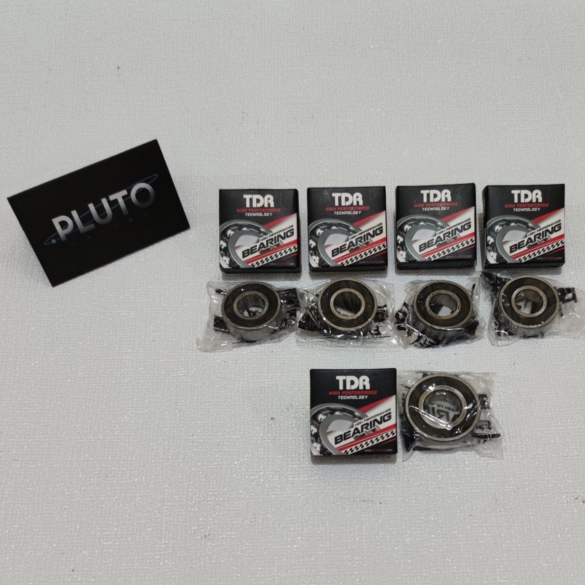 PAKET BEARING Roda Depan Belakang Yamaha SCORPIO 225 / SCORPIO Z Merk TDR 6202/6004