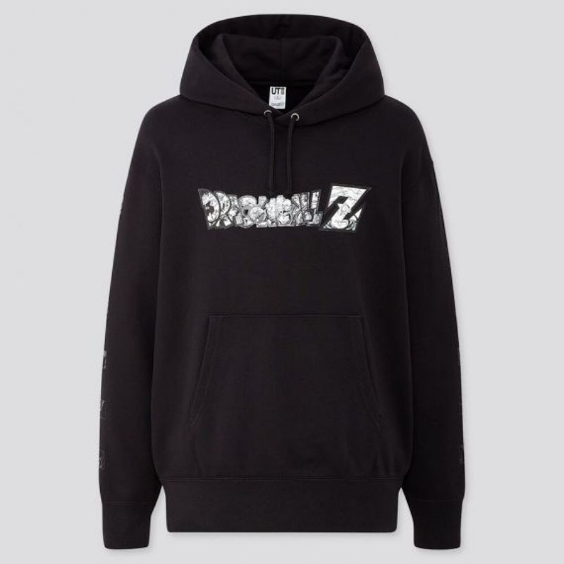 Uniqlo x Dragonball Z Pullover Hoodie Black