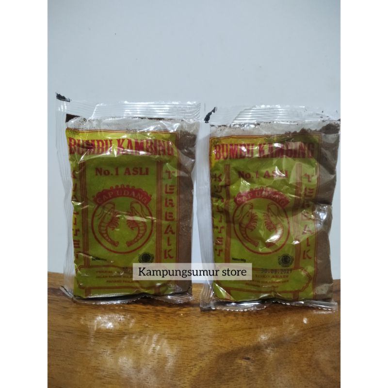 

Bumbu kambing cap udang 50 gr