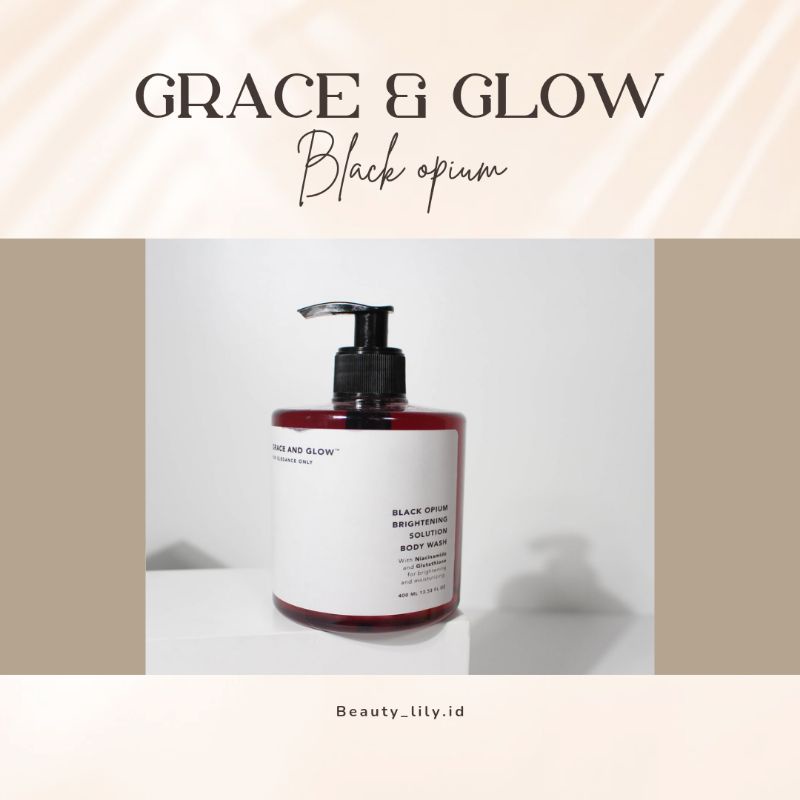 Grace and Glow Body Wash Black Opium