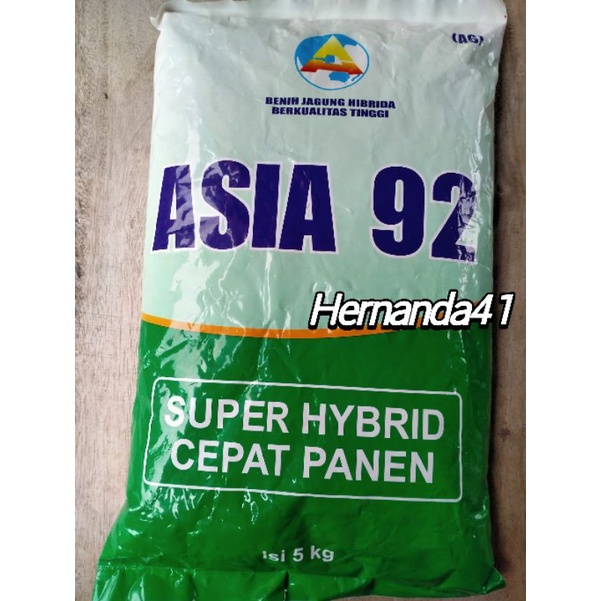 Benih Jagung Hibrida Asia 92 Kemasan 5kg