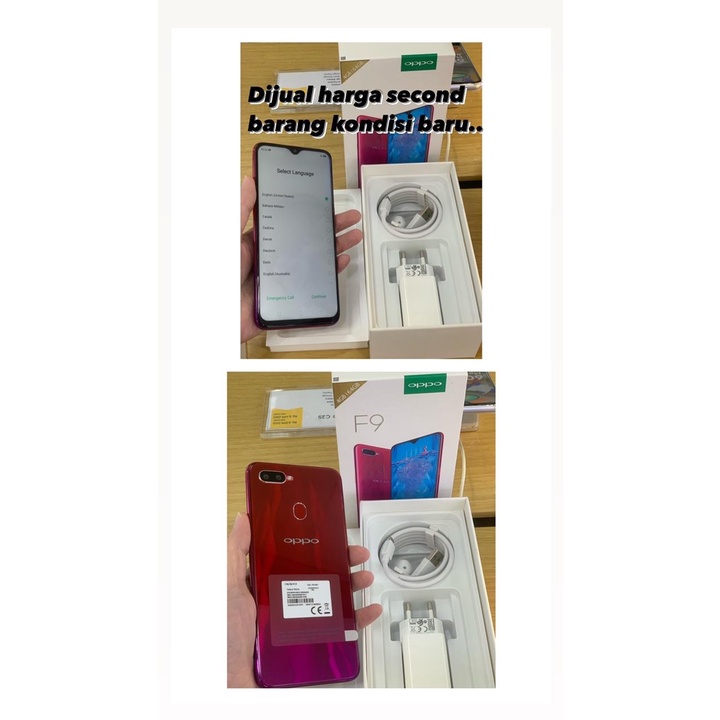 OPPO F9 4/64 GB RED OPEN BOX