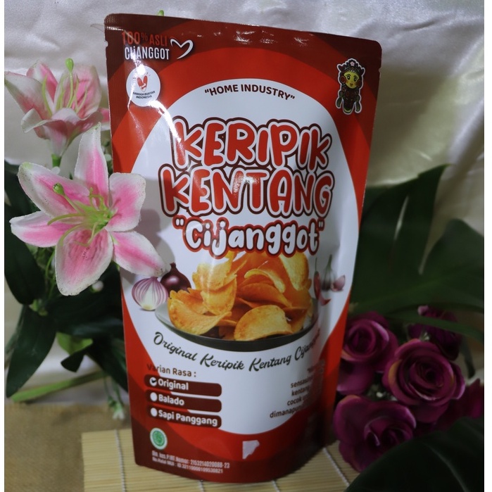 

Keripik Kentang CIJANGGOT asli Purwakarta pouch 65g
