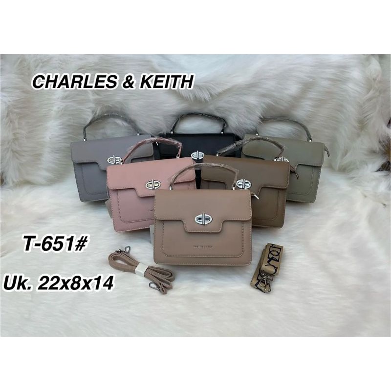 Tas Wanita Premium import CHARLES & KEITH Tas Wanita Selempang