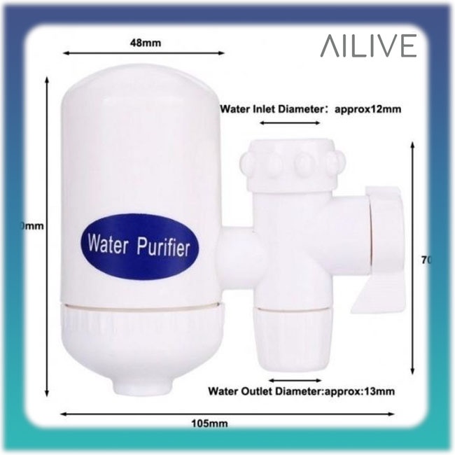 Filter Air Kran Penyaring Penjernih Air / Water Purifier SWS Hi-Tech Ceramic Cartridge Single Double