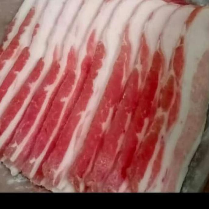 

Daging Babi Slice Pork Belly Samcan 500Gr Bbshop555