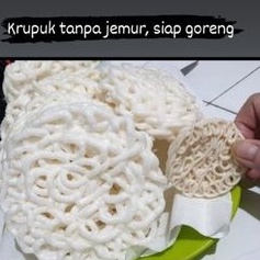

KRUPUK bawang tanpa JEMUR, SIAP goreng , krupuk sehat