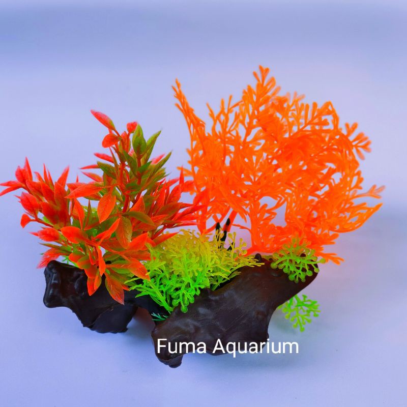 Tanaman Plastik Hiasan Dekorasi Aquarium Aquascape SAKKAI PRO No.22 C