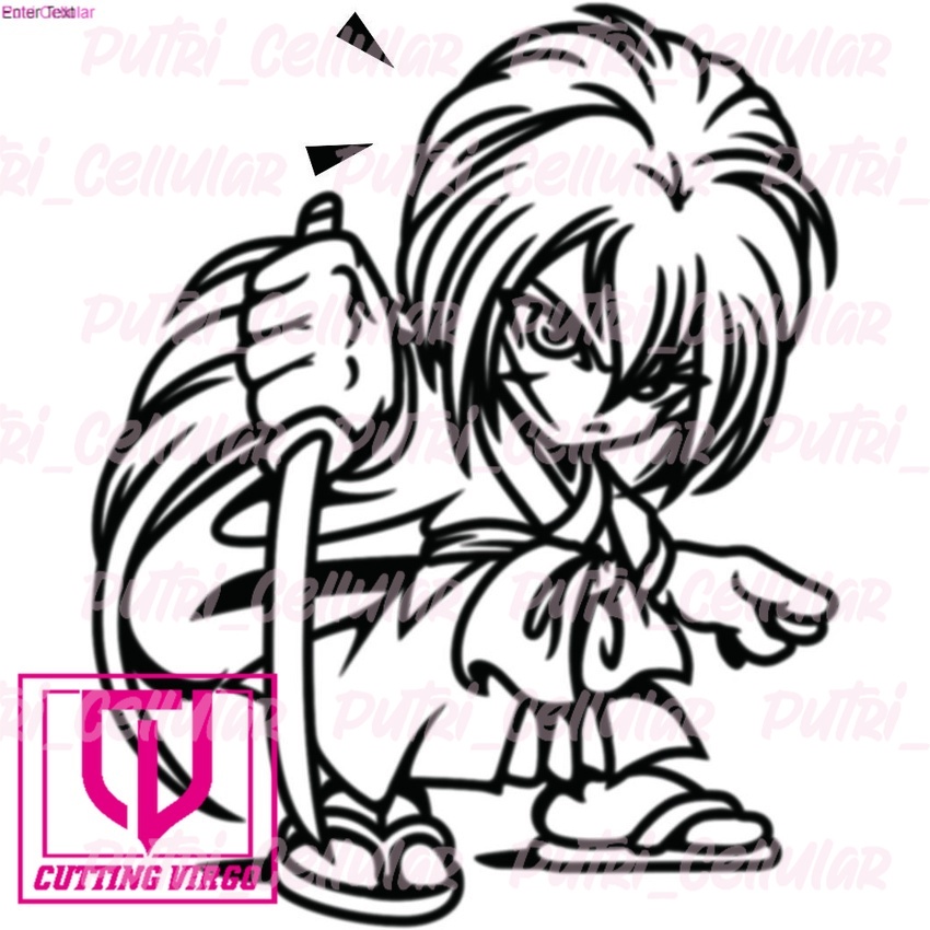 

Cutting stiker Kenshin B 7210