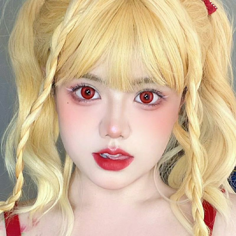 [Ready] Softlens Lucky Red Bisa Minus