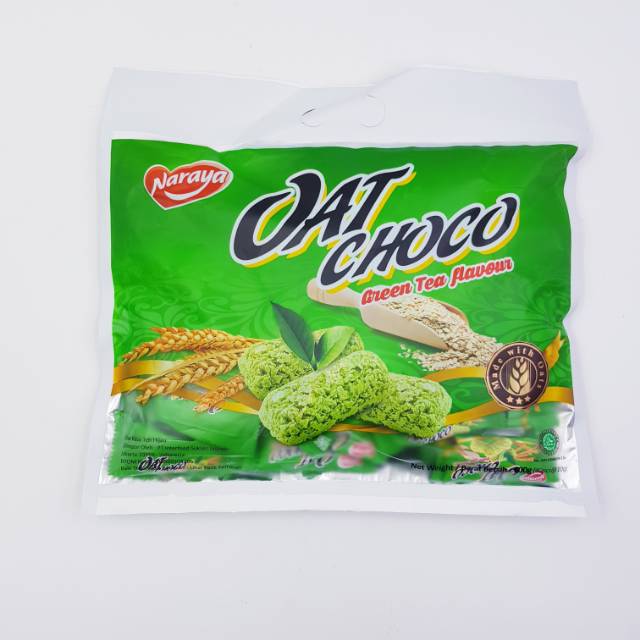 

Naraya Oat Choco Rasa Green Tea 400 gram isi 40 pcs