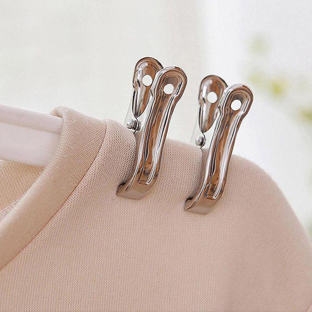 [Elegan] Jepitan Tahan Angin Pin Dapur Rumah Tangga Pemegang Laundry Organisasi Sealing Clips