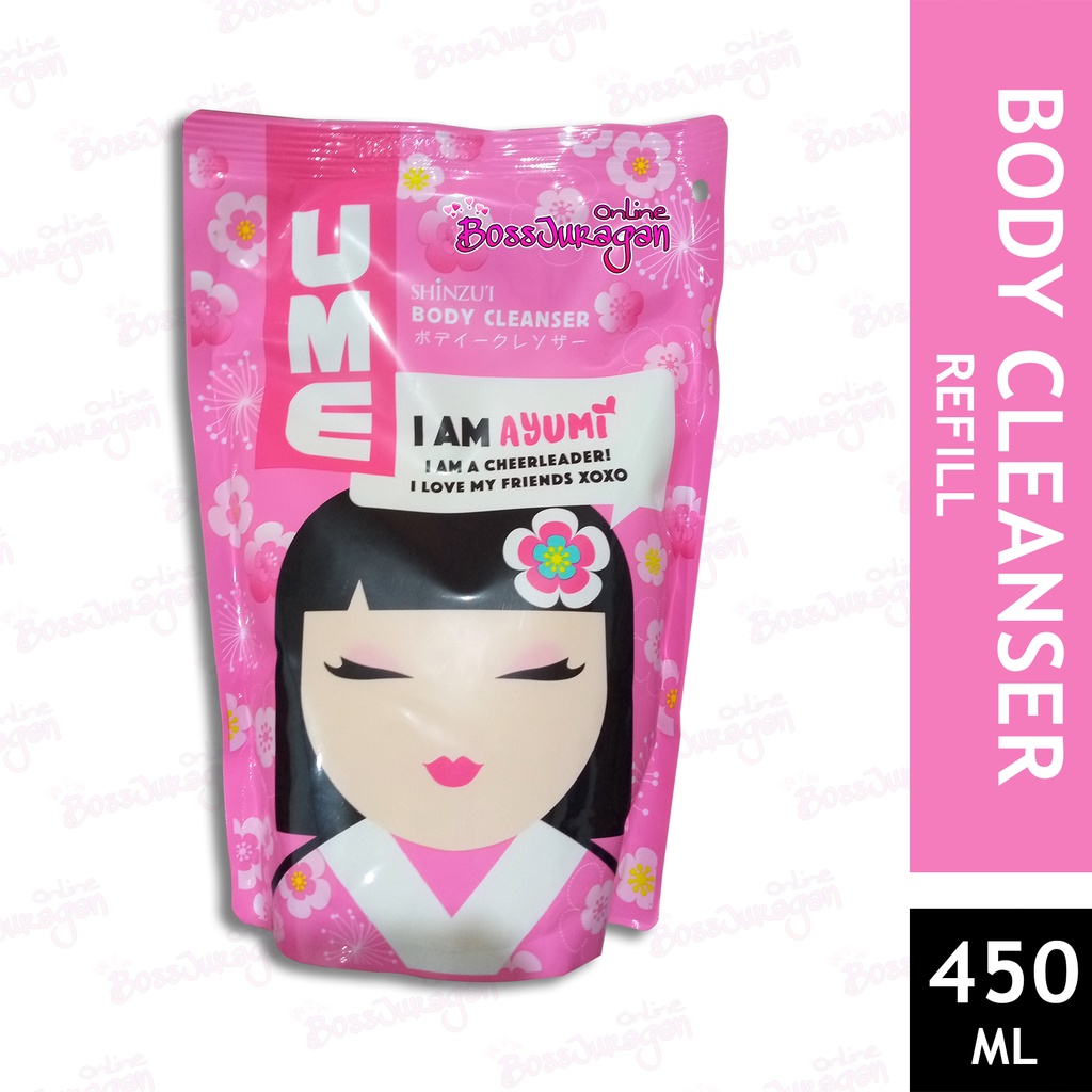 (BOSS) Shinzui Ume Body Cleanser Refill 420 mL - 450 mL - Shinzui