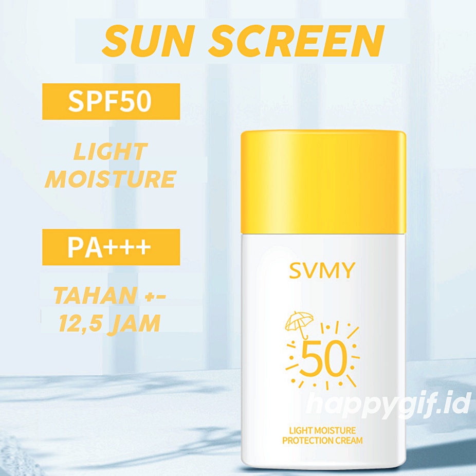 SVMY Sun Block SPF 50 Sun Screen Wajah Sunblock Tahan 12,5 Jam PA+++ LA175 3089