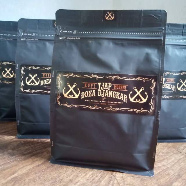 

Kopi Robusta murni kemasan 500gr paket isi 4pcs