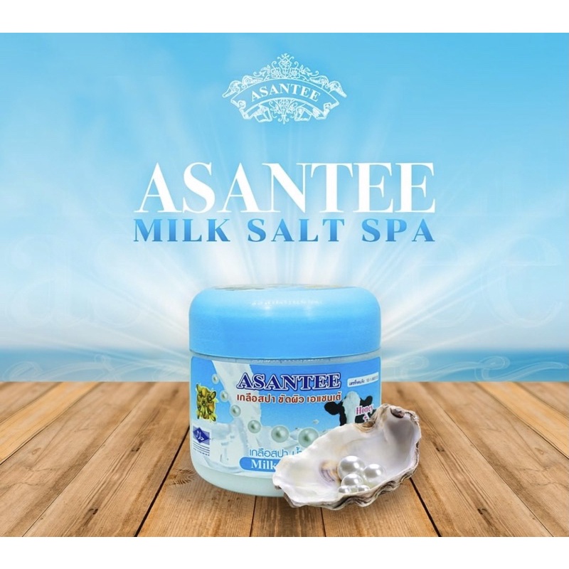 ASANTEE Milk Salt Spa (LULUR)