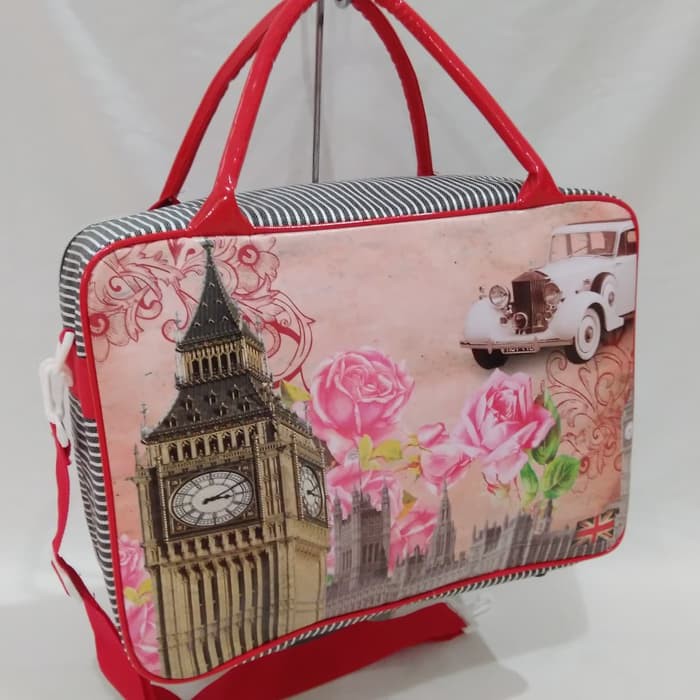 Т Kt043 Αª Tas Roda Anak Sekolah Troley Karakter Troli Kuda Poni  FQ488  Travel Bag Koper Selempan