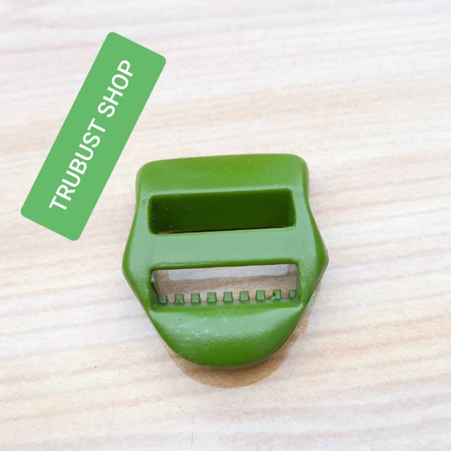 Ring ransel ring tangga hijau tni 2,5cm jual ecer per 1pc
