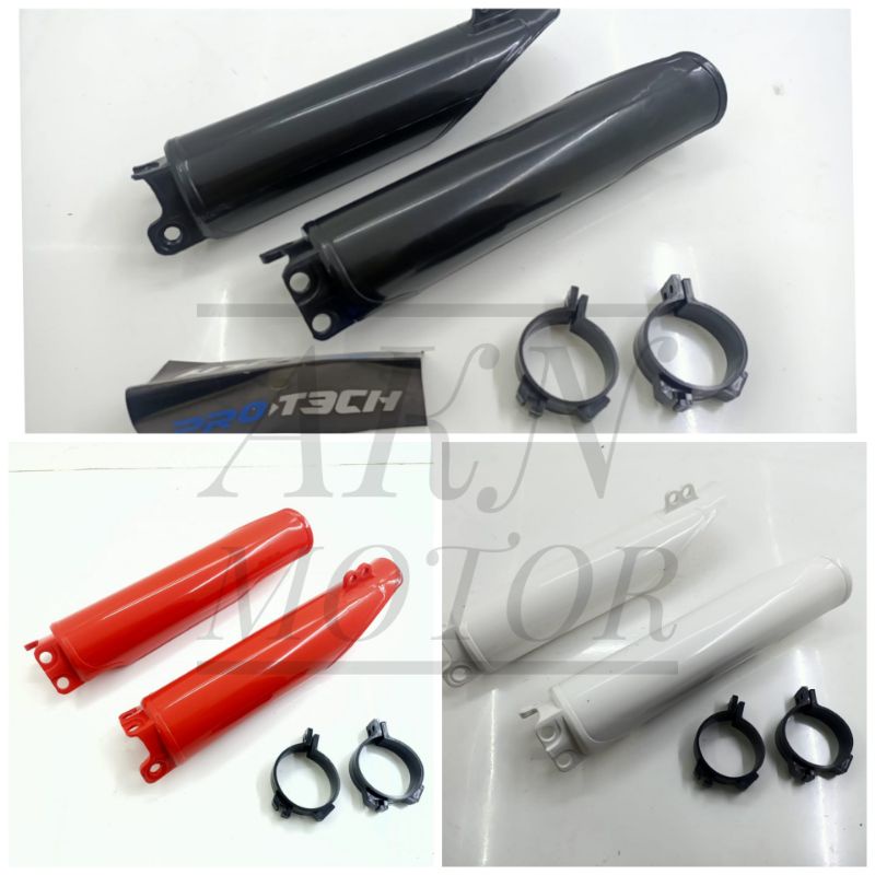 COVER TUTUP SHOCK PRO TECH MOTOR TRAIL CRF KLX WR