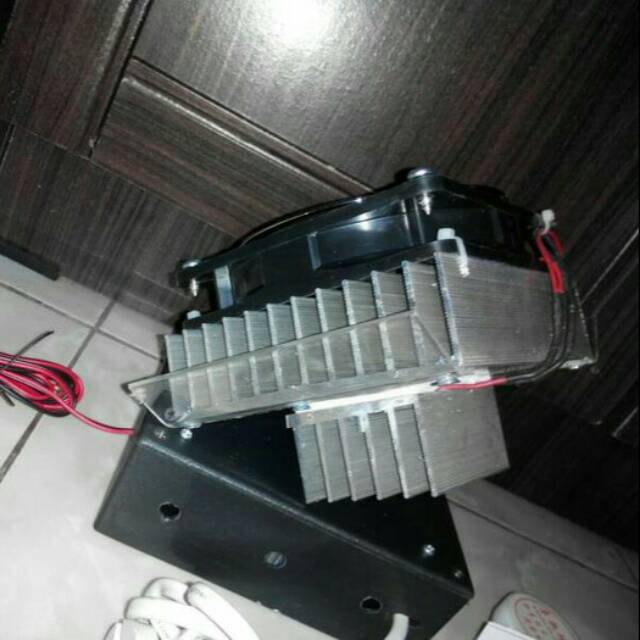 Pendingin Chiller Aquarium dgn single peltier