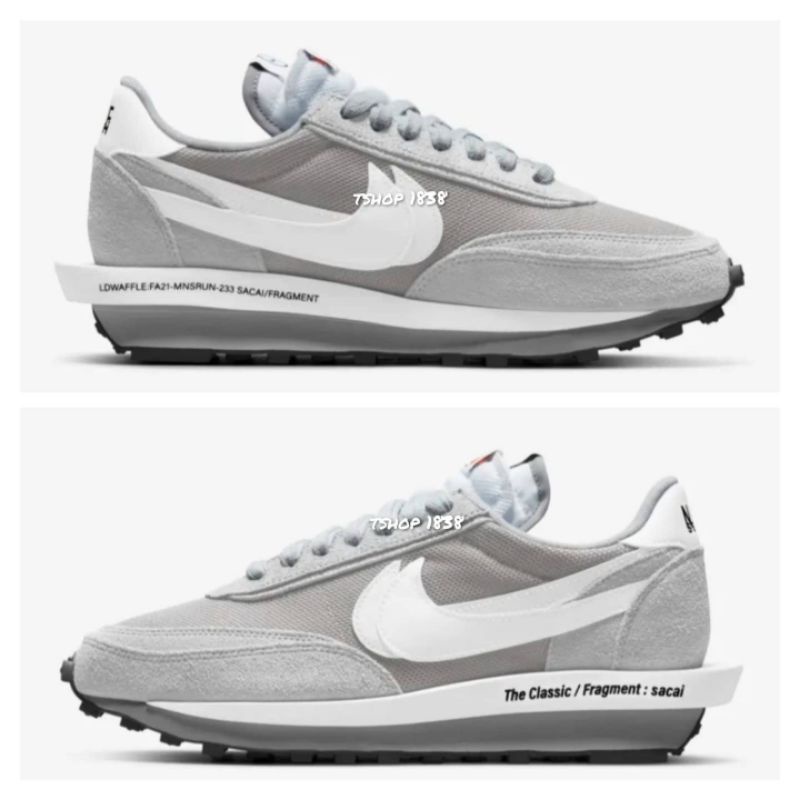 LD Waffle Sacai Fragment Grey Light