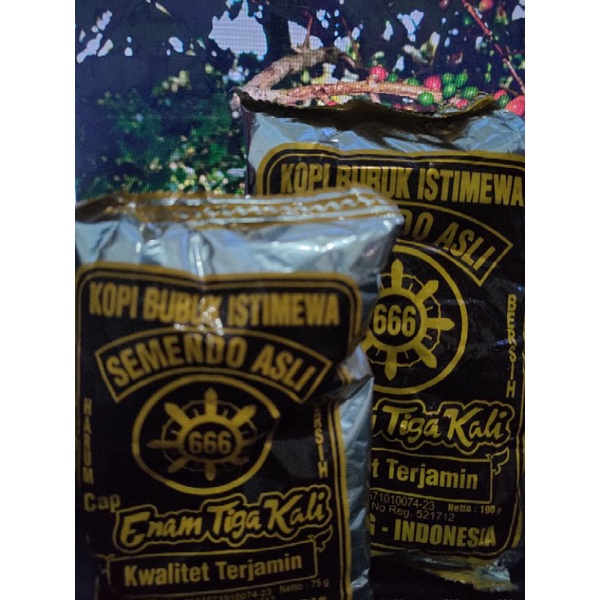 

Kopi Bubuk Semendo Palembang