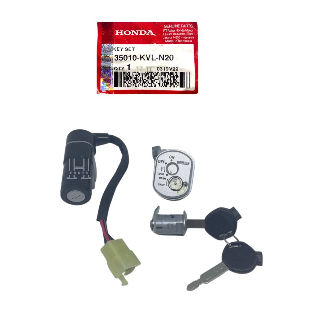 KUNCI KONTAK KEY SET SUPRA-X 125 FI ORIGINAL AHM