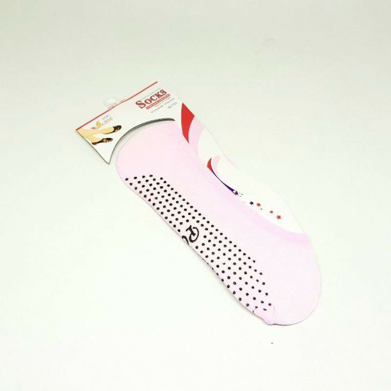 (top invisible) kaos kaki balet point / kaos kaki pendek  hidden socks balet anti slip