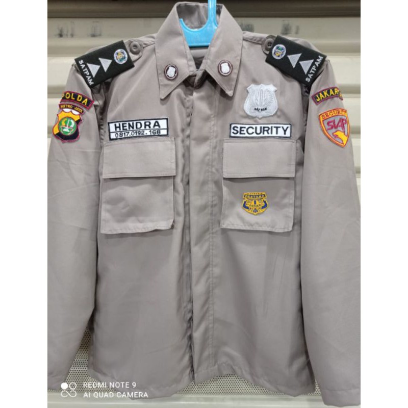 baju pdl satpam terbaru lengkap