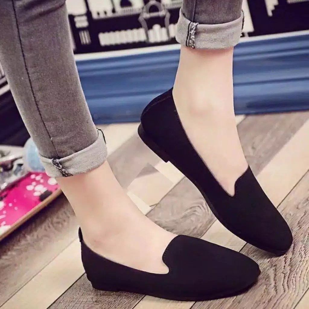 Sepatu Mules Wanita Flat Shoes Kerja Kuliah Pesta Sepatu Flatshoes Wanita Terbaru Kekinian 2022 Impo