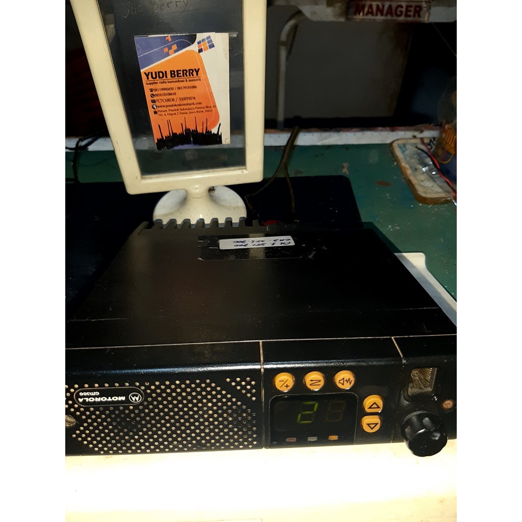 Rig MotorolaGm300 Frekuensi 440Mhz Langka Motorola Gm-300 UHF