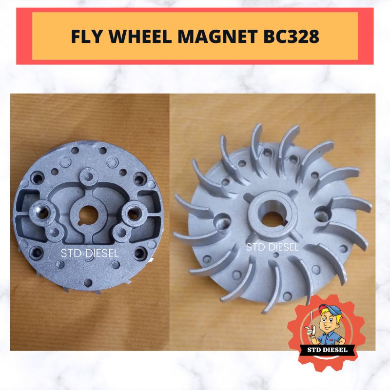 FLY WHEEL MAGNET MAGNIT RODA BRUSH CUTTER 328 BC328 POTONG RUMPUT